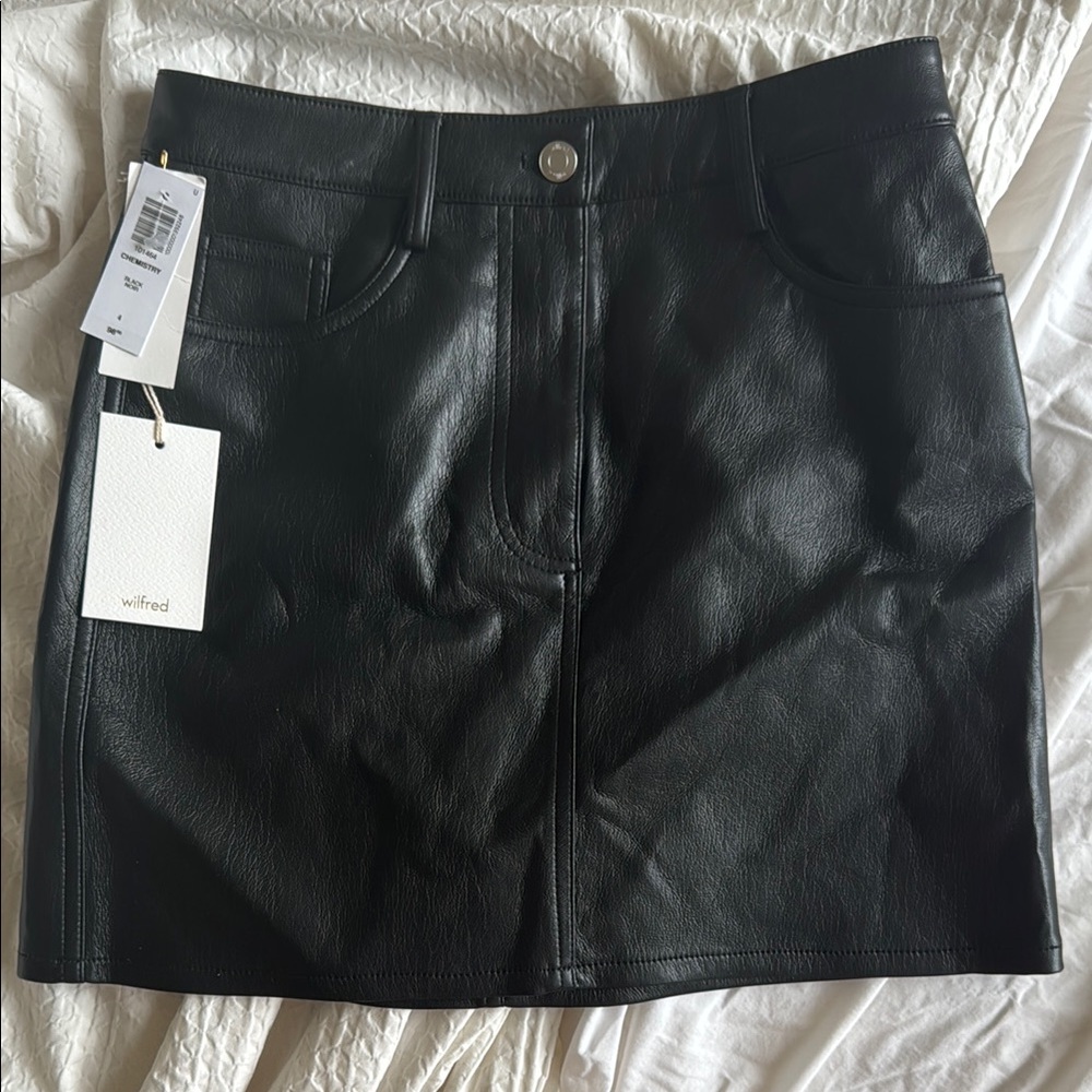 Wilfred Black Mini Skirt Night Out